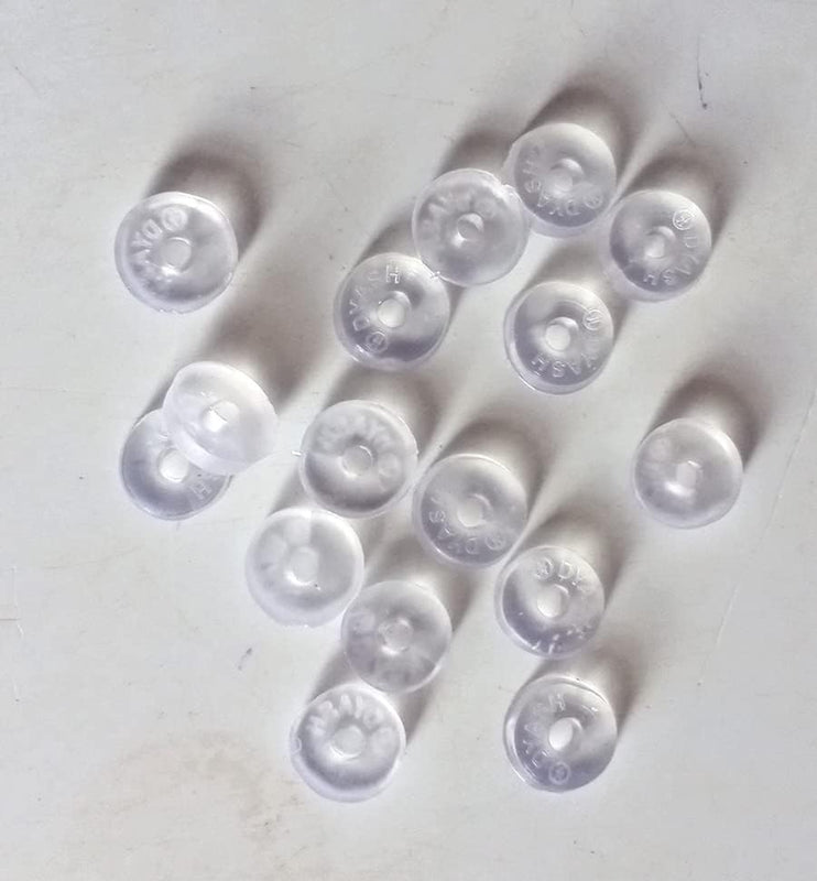 Spancare Pharmaceuiticals Round Shape Tap Washer (15 Pcs) Clear
