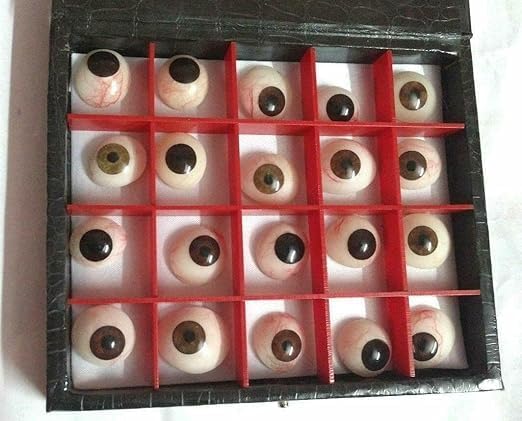 Artificial Eye Prosthetics, Brown Colour, Set of 20