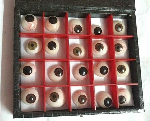 Artificial Eye Prosthetics, Brown Colour, Set of 20