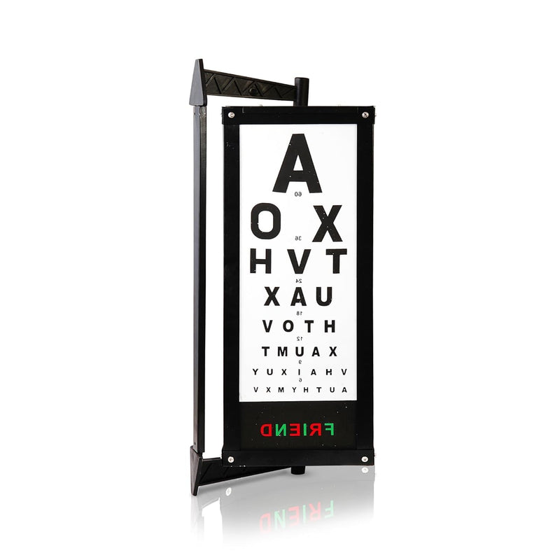 SPANCARE PHARMACEUTICALS Distance Folding Vision Testing Drum with Chart