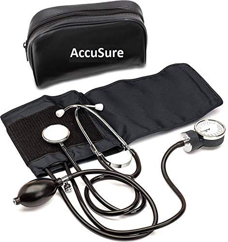 Sphygmomanometer Aneroid Type Manual Blood Pressure Monitor With Stethoscope (YV+ST01)