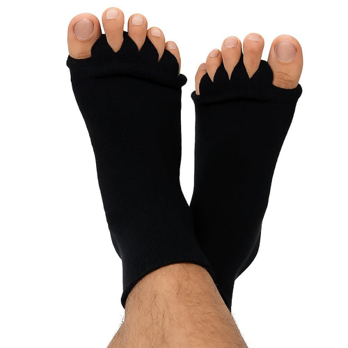 Foot Alignment Socks Women and Men, 5 Toe Separator, Bunion Corrector, Pain Relief, Plantar Fasciitis, Hammer Toes