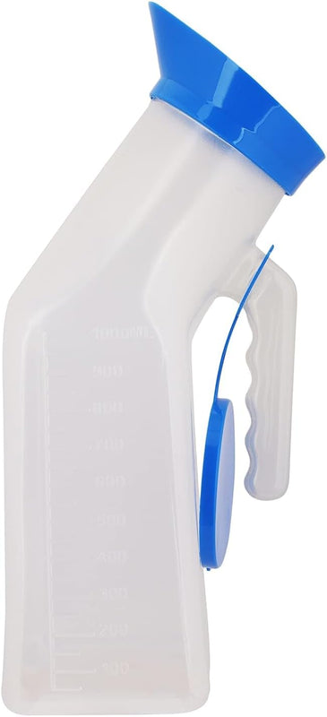 SPANCARE PHARMACEUTICALS Urine Pot with Cap, 1000ml Capacity for Men and Women (1)