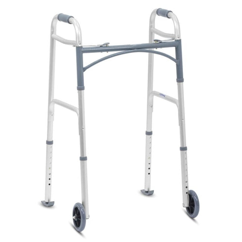 Deluxe Folding Walker with 5" castors