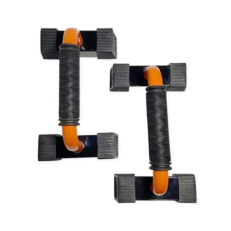 Push Up Bar Heavy Duty Stand Steel For Home Workout with Comfortable PVC Soft Grip and Non-Slip Bars – Safe,Heavy,Sturdy Gym & Home Exercise