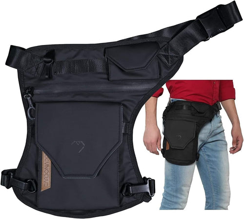 Spancare Unisex Waist Bag | Multipurpose Utility Cross Body Bag | Water Repellent