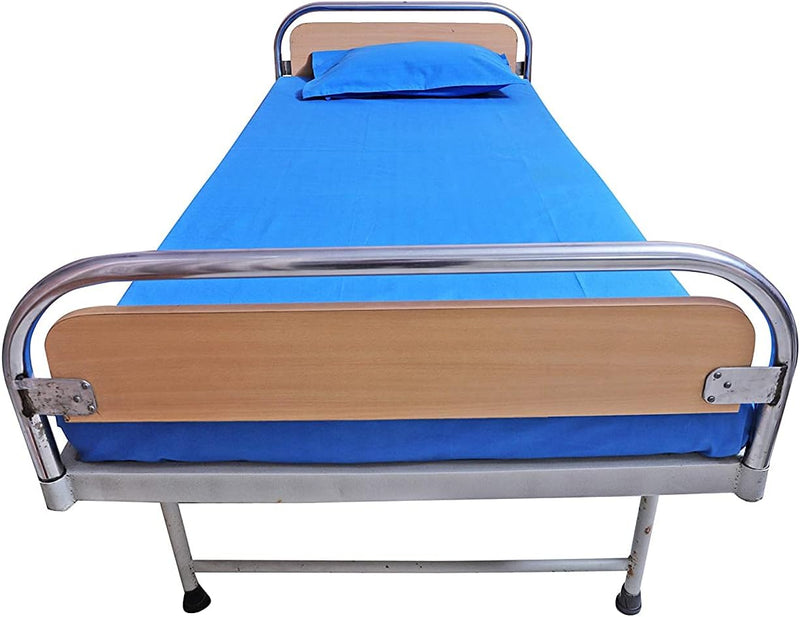 Single Bed Blue Cotton with ONE Pillow Cover