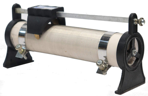 spancare pharmaceuticals Variable Sliding Rheostat rehostat 12 inches 1000 ohms 0.3 Ampere with Metal Foot for Resistance Variance in Physics lab Instruments and Equipment kit