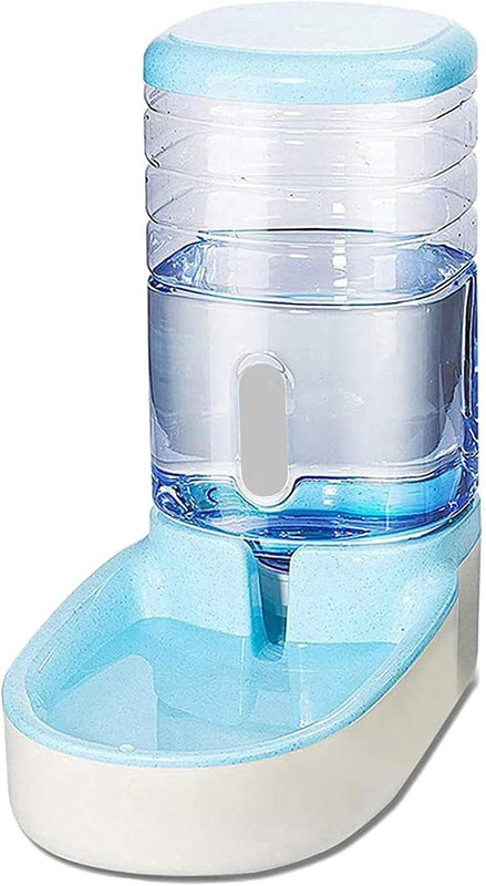 Pet Water Feeder, Pet Automatic Waterer, Plastic Water Dispenser For Dog & Cat, 3.8 Liters
