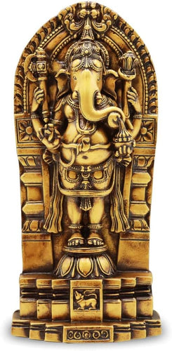 Standing Shree Ganesha ji | Ganpati | Lord Ganesh Statue Idol - Wall Hanging Sculpture - Lucky Feng Shui Wall Decor Showpiece Figurines
