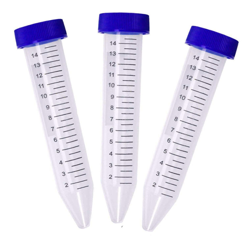 Spancare 15ml Graduated Centrifuge Tube with Conical Bottom 50 Pcs