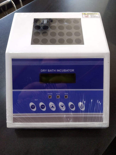 Spancare Drybath Incubator - 24 Holes x 12 Tubes Digital Display