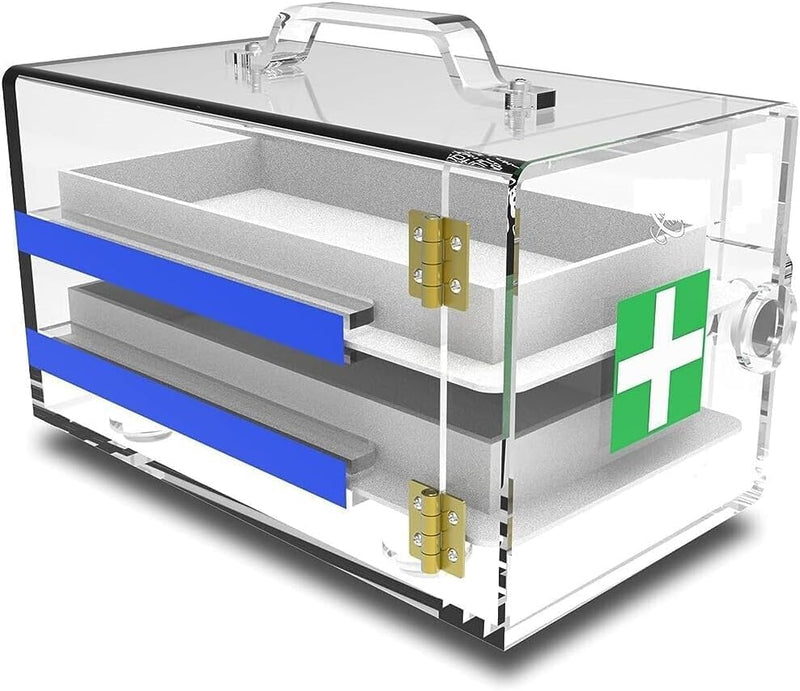 Formalin Chamber Premium Quality with 5 mm Thick Material (with 2 Trays) (12 INCH)