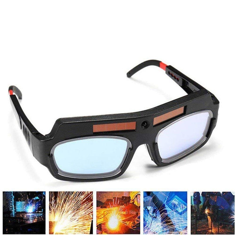 Spancare Welding Goggle Black Solar Auto Darkening Safety,Protective Glasses Mask Helmet
