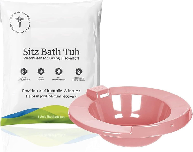Spancare Sitz Bath Tub for Men & Women Recovery from Pain Non-Toxic& Hassle-Free Cleaning