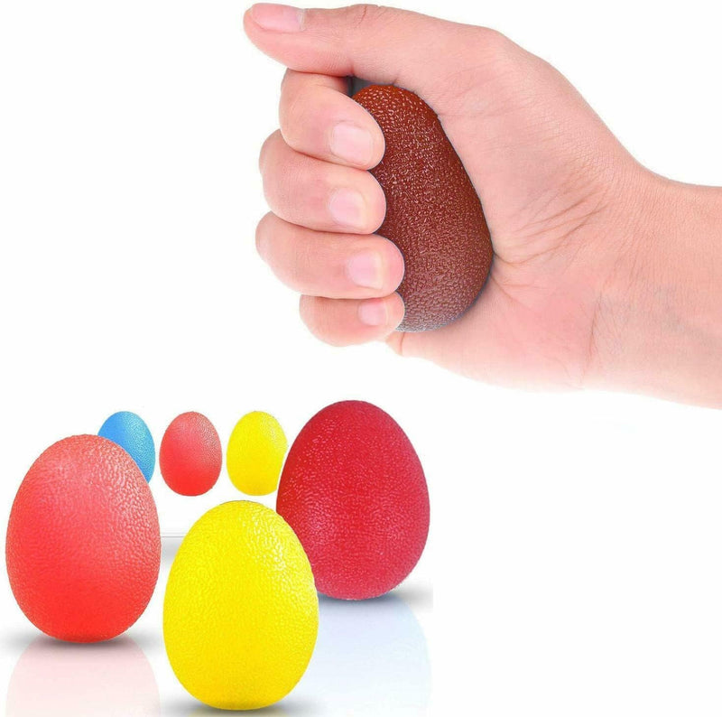 Spancare Hand Strengthener Stress Ball - Hand Exercise Balls for Palm, Fingers, and Thumb