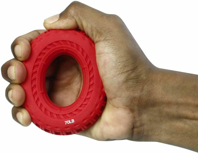 Spancare Finger Strengthener Exerciser & Hand Gripper Ring, Squeezer Gripper for Muscle