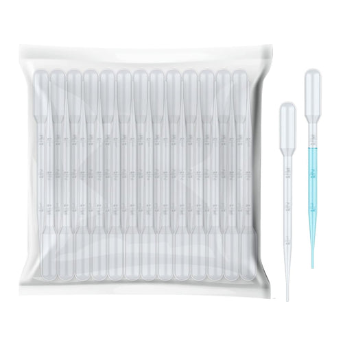 3ML Plastic Pipettes Pack of 50 Eye Droppers