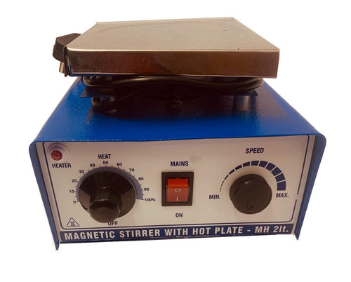 Magnetic Stirrer with Hot Plate and Rotor