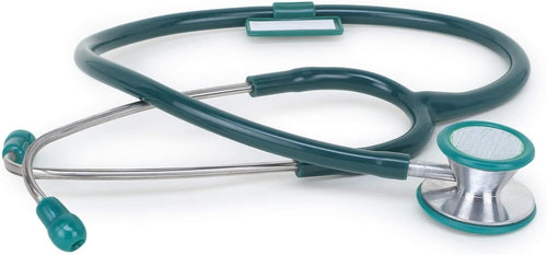 Dual Head Stethoscope Cardiology for Doctors and Medical Student Pediatric and Adult Stethoscope (Green)