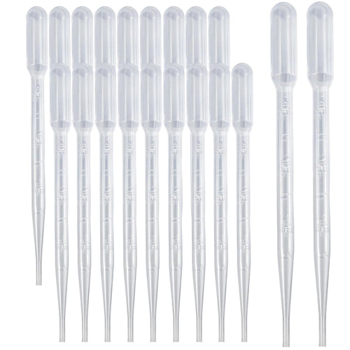 3ml Dropper Pipettes 20 PCS Plastic Liquid Transfer