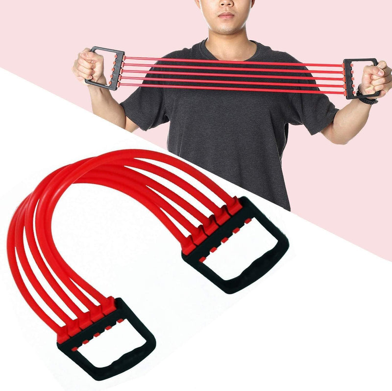 Spancare Rubber Chest Expander Exerciser, Chest Pull Expander, Hand & Arm Strengthener