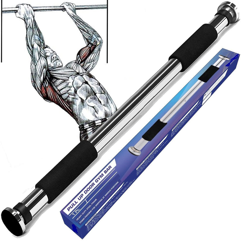 Spancare Stainless Steel Doorway Gym Bar, Chin Up Bar, Pull-up Bar for Home, Mountable