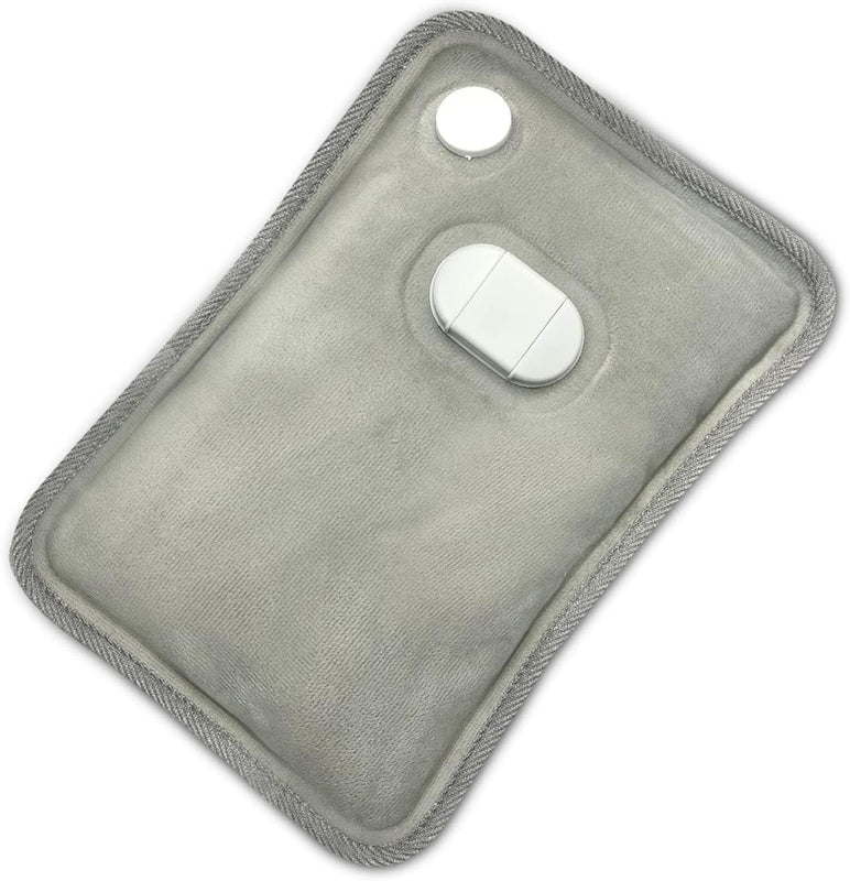 Electric Hot Water Bag, 6 Layer PVC Fabric, Double Insulation System, Fast Heating, for Pain Relief (Multicolor)