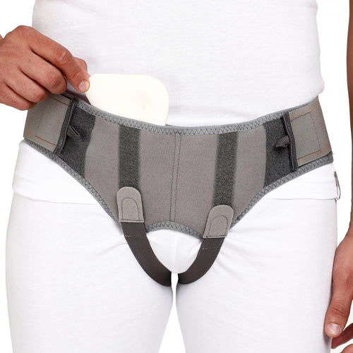SPANCARE PHARMACEUTICALS Hernia Belt, Grey, 1 Unit (Small(28-34))
