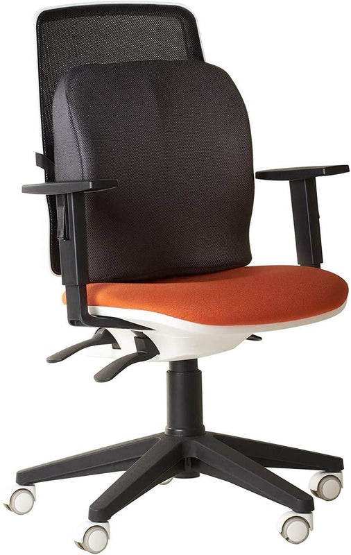 Spancare Foam, Gel Chair Cushion for Back Pain Relief Orthopaedic Lumbar Support Backrest