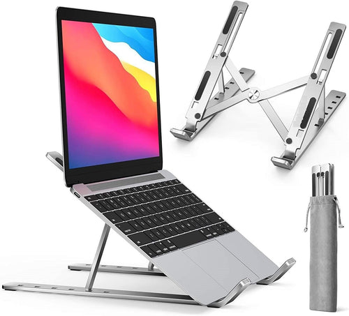 Spancare Laptop Computer Stand Tablet Stand, Foldable Portable Desktop Holder