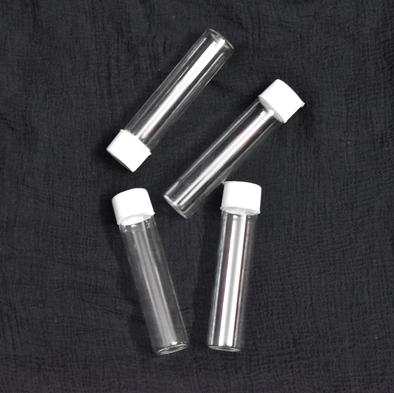 Spancare Two dram 10ml Glass Bottle Transparent Quality Neutral Glass Vial (144 Bottles