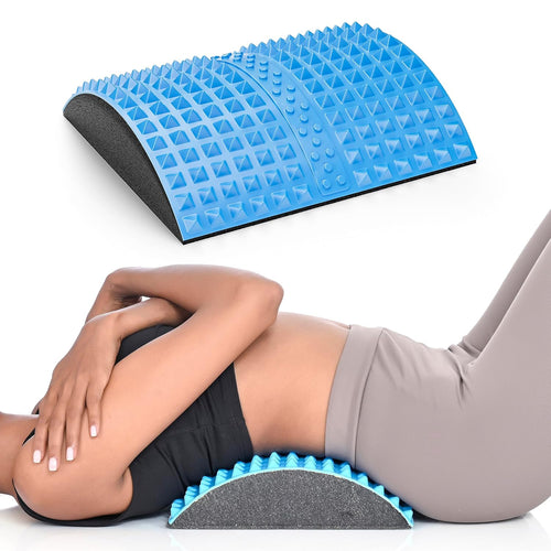 Gel Back Stretcher Lumbar Support Pain Relief Device
